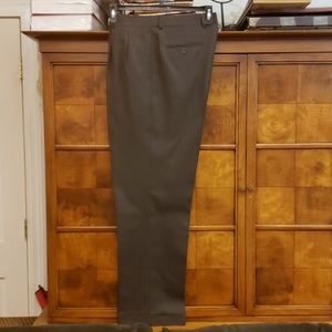 BERTUCCI BROWN STRIPE PANTS SIZE 34